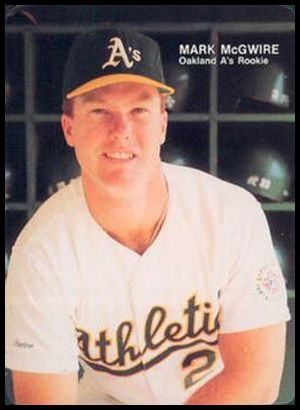 1987 Mother's Cookies Mark McGwire 1 Mark McGwire